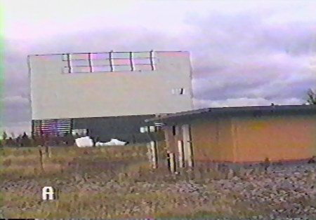 Starlite Drive-In Theatre - Screen And Concession From Darryl Burgess (newer photo)